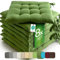 etérea 8er Set Sitzkissen Outdoor 40x40 mit Bändern - Stuhlkissen Kaktus für Gartenstuhl & Innenbereich - waschbare Sitzauflagen Gartenmöbel - 8 Stück Kissen 40x40 cm - Kaktus