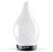 Porseme Essential Oil Diffuser Glass,150ml Scented Oil Diffuser Relaxing Aromatherapy, Quiet Ultrasonic Cool Mist Humidifier 6 Running Hours, Waterless Auto-off Scent Disperser For Home (Pure White)