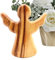 Holz Kleine Engel Figuren, Geschenkartikel Olivenholz-Schutzengel, Engel Figur Aus Holz, Handgeschnitzte Betende Engel, Miniatur Holzengel Deko Engel Figuren, Engel Holz