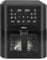 Friggitrice ad Aria Digitale 8L con Finestra | 10 Programmi Preimpostati | Temperatura 34-200°C | Timer 1-24h | Funzione Pre-riscaldamento e Disidratazione | Spegnimento Automatico