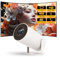 Mini Projecteur 4K Videoprojecteur, Android 11 Projecteur Video avec Bluetooth 5 & WiFi 6, LYNCAST 1080p Retroprojecteur Portable Projector pour Téléphone/TV Stick/HDMI/PS5/iOS