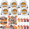 Tacobear Basketball Pinata Anniversaire Garçon 74 Pièces Basket-Ball Sac à Cordon Bracelet en Silicone Porte-clés Autocollants pour Cadeau Anniversaire Enfants Invites