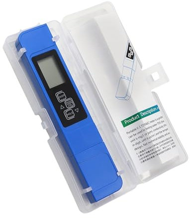 Umfassender Wasserzähler zur Messung von Feststoffen und Temperaturen, geeignet für Familien-Aquaristen und Profis