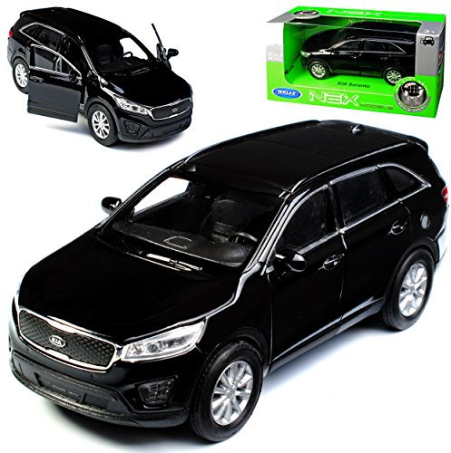 Welly K*I*A Sorento UM Schwarz 3. Generation Ab 2014 ca 1/43 1/36-1/46 Modell Auto