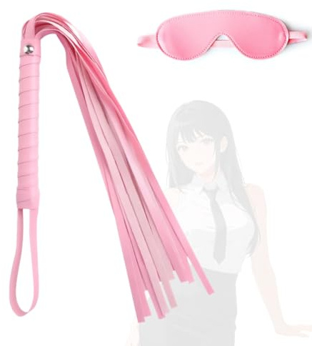 Dudoy Cravache légère en Cuir Rose, adaptée aux débutants et aux utilisateurs expérimentés, poignée Confortable pour Une Utilisation en intérieur