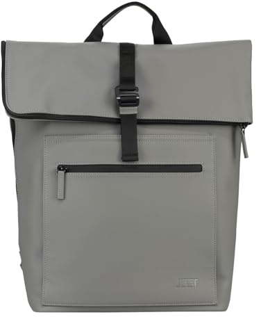 JOST Laptoprucksack Freizeitrucksack mit Laptopfach Halmstad Courier Backpack Gray grau