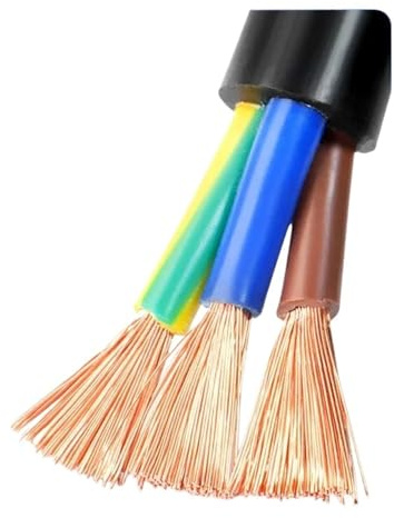Cavo RVV In Rame Puro Da 5 Metri 2/3-core0,5/0,75/1,0/1,5/2,5/4,0/6,0 Mm Cavi Elettrici Guaina Flessibile(3X1mm)