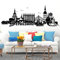 Wandtattoo Loft Skyline Stralsund / Hansestadt/Mecklenburg-Vorpommern/Wandtattoo/Wandaufkleber / 30 Farben / 2 Größen