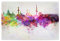 artboxONE Poster 30x20 cm Städte Hannover Skyline in Watercolor - Bild Hannover Skyline Hannover Hannover Skyline