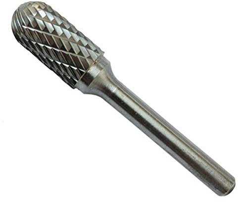Frässtift Wolframcarabid Hartmetallfräser Fräser Fräskopf 6 mm - Kugelzylinder, 6x16mm