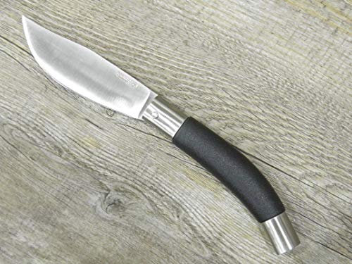Generico Knife Coltello 25 CM Sardegna SARDO ARBURESA Manico Resina Nera pattada SCUOIO