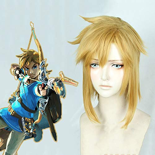 Spiel Die Legende Von Zelda Cosplay Perücken Link Cosplay Perücke Hitzebeständige Synthetische Perücke Haare Halloween Karneval Party Anime Perücken