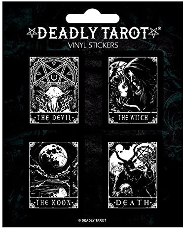 Deadly Tarot Vinyl Sticker Set Sticker Pack