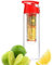 Bottiglia con infusore per frutta da 28 once, bottiglia con infusore frutta, bottiglia per l'acqua con filtro, tazza con infuso di frutta con manico flip-top, bottiglia per bere di grande capacità per