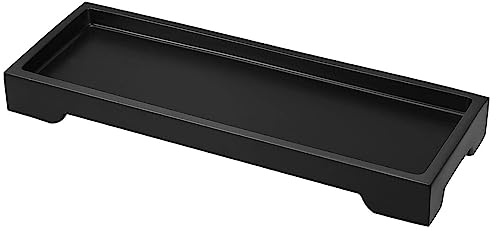 Silicone Bathroom Vanity Tray, Soap Dish Countertop Organiser | Kitchen Countertop Sink Organiser, Suitable for Perfume Candles Soap, Towel Plant Holder, Bathroom Accessories