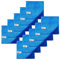 Kochblume 1-5-10er Set / Microfasertuch Putztuch 18 x 18 cm (10er Set, blau-DKL-blau)