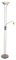 bmf-versand® Stehlampe Wohnzimmer LED - Deckenfluter Dimmbar mit Leselampe - Stehleuchte Lesearm Verstellbar - Standleuchte Schlafzimmer Höhe 180 cm - Standleuchte mit Dimmer
