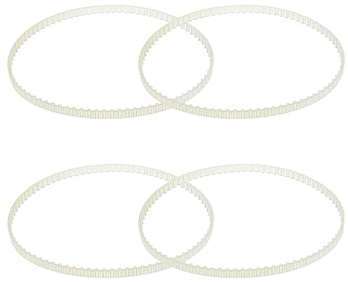 VGOL Lot de 4pcs Bandes de Transmission pour Nettoyeur de Piscine Compatible avec Aqua 3302 Produits A3302pk Courroies de Rechange pour Nettoyeur de Piscine en Polyuréthane