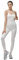 ONGASOFT Sport Jumpsuit Damen Nahtlose Yoga Overall Ärmellos Eng Sexy Bodysuit Shape Stretch Training Fitness Einteiliger Strampler Cremefarben