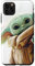 iPhone 11 Pro Max Star Wars The Mandalorian Grogu White Case