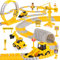 Adeokay Spielzeug ab 3 4 5 6 7 8 Jahre, Autorennbahn ab 3-8 Jahre Kinderspielzeug ab 3-8 Jahre Auto Spielzeug Geschenk Junge 3-8 Jahre Bagger Spielzeug ab 3-8 Jahre Rennbahn Kinder 3-8 Jahre