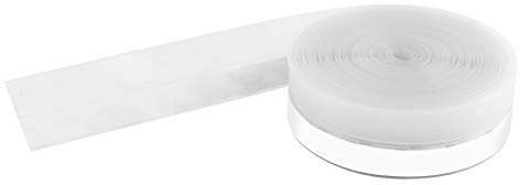 Fdit Bande d'étanchéité Transparente Auto-adhésive pour Isolation Phonique, pour Environnement de Vie Silencieux (25mm)