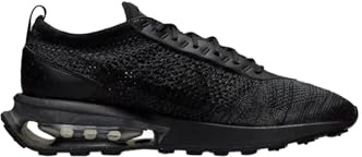 Nike Air Max Flyknit Racer (FD2764-001, Black/Anthracite/Black/Black), Schwarz/Anthrazit/Schwarz/Schwarz, 38.5 EU