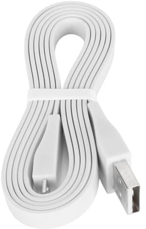 Cable de Carga Duradero para UE Boom, Compatible con UE Wonderboom, Megaboom y Mega Boom, Cable USB A A Micro USB de 3,9 Pies de Repuesto para Altavoces (WHITE)