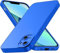 AURSTORE iPhone 13 Hülle, Kompatibel Mit Handyhülle iPhone 13 6,1 Zoll, Silikon weich Anti-Kratzt, Schutzhülle Cover Stoßfest (Blau)