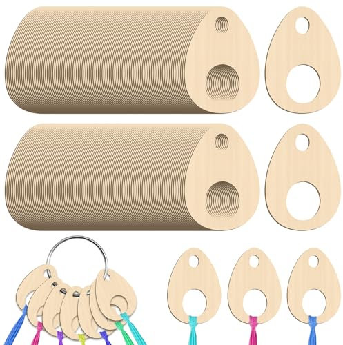 100 pezzi di strumenti per cucire a punto croce in legno, organizer per filo da ricamo, gocce di filo, organizer per filo da punto croce da 1,9x1,3 pollici, contenitore per filo da ricamo, rocchetti