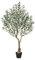 Verinatural Plante Artificielle Intérieur Extérieur 150cm Olivier Artificiel Arbre – Grande Plante avec 1012 Feuilles & 48 Fruits, Résistant UV – Décoration Maison Salon Bureau Balcon Fausse Plante