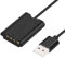 Qusedwey NP-BX1 Dummy Battery with USB-A Power Adapter DC Coupler ZV-1 RX100 M7 M6 M5 RX1R HX50 HX90 HX300 HX400 Camera