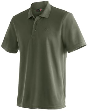 Maier Sports Ulrich, Herren Poloshirt, Leichtes Piqué-Funktionsshirt | Für Wandern und Freizeit, Dryprotec Technologie für schnelles Trocknen, Atmungsaktiv, Perfekt für den Sommer