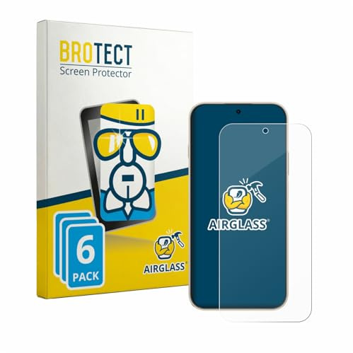 BROTECT 6 Stück Schutzglas für Huawei Enjoy 90 Pro Max Schutzfolie Panzer Folie Glas[Extrem Kratzfest 9H, Anti-Fingerprint, Ultra-Transparent]