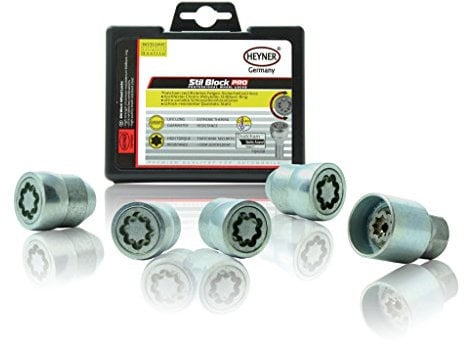 Fits Nissan X-Trail Models 2004 To 2023 Heyner Germany Stil Block PRO Locking Wheel Nuts M12x1.25 Set 4 Locks Thatcham Quality Assured Bolts 377/5