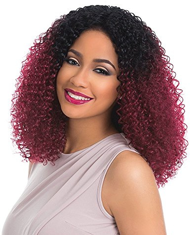 SENSATIONNEL EMPRESS CUSTOM LACE WIG KINKY CURL COLOUR 2