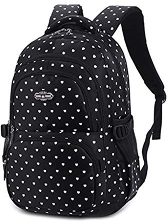 IvyH Rucksack Mädchen Schulrucksack Große schulranzen für Mädchen Wasserdicht Kinderrucksack für mädchen 3-6 Klasse(8 9 10 11 12 Jahre)