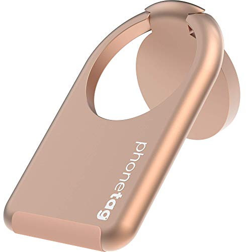 HIT PRODUCTS phonetag – Multi-View-Handyständer mit magnetischem Ringhalter (matt-rotgold)