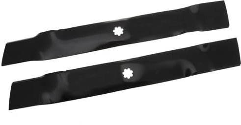 Jardiaffaires Jeu de Lames Mulching 544mm pour John Deere remplace GX22151