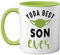 Stuff4 Son Gifts - Yoda Best - Inspirational Son Mug, Gifts from Mum, Birthday Gift from Dad, Christmas Idea, 11oz Ceramic Dishwasher Microwave Safe Mug