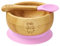 bamboo bamboo X Peppa Pig Baby Bowl and Spoon Set, Baby Bowls for Weaning, Baby Suction Bowl, Toddler Bowls with Baby Spoon, Weaning Bowl for Babies from 6 Months (Peppa Pig)