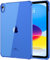 MoKo Clear Case für iPad (A16) 11. Generation 2025 11 Zoll 10. Generation 2022 10,9 Zoll, leichtes Soft-TPU, kratzfestes, Ultra-transparentes Cover, stoßfest, schlagfest, Marineblau/Transparent