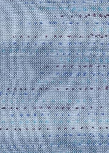 Lang Yarns Merino 200 Bebé Color 155.0310 -grau/blau/bordeaux/mint