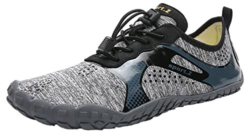 Stivali Uomo Scarpe Uomo Tela estive Alte Scarpe Uomo Sneakers Stivali Uomo Pelle Cowboy 2023 Sneakers Tela Donna Grey-B 10.99