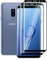 FWKDWHPH 2 Pièces Verre Trempé pour Samsung Galaxy S9 Plus,3D Couverture Complète,Anti-Rayures,9H Dureté,sans Bulles,HD Protection DéCran