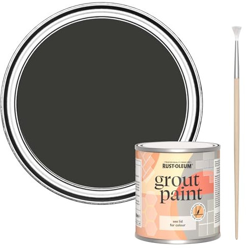 Rust-Oleum Black Ultra-Durable Grout Paint - Dark Magic 250ml