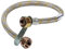 Sicignano | Tubo Flessibile GPL, F/F - Gas Propano Butano Liquido - Raccordo per Tubo Flessibile Conforme a UNI CIG 7140 - con Chiavetta, 20x14 mm, Pressione Massima 10 Bar (60 cm)