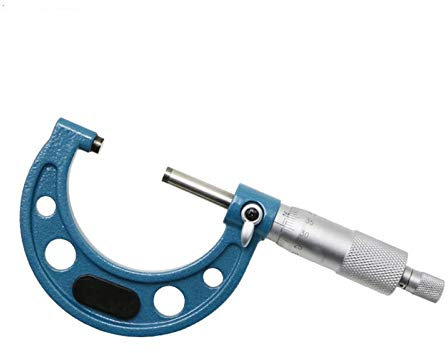 Bügelmessschraube 25-50mm Außenmessgerät innerhalb von 0,01 mm Mikrometer (Size : 100 125mm)