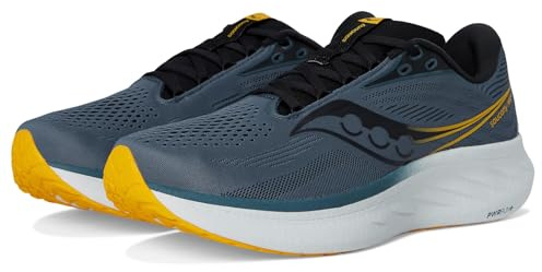 Saucony Ride 18 Herren-Sneaker, Dämmerung/Pollen, 43 EU