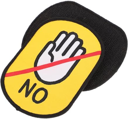 SOLUSTRE 2pcs Beware of Dog Sign Stickers Pet Identification Tags Dog Walking Accessories Stickers